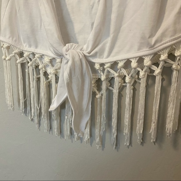 NWOT LF Fringe Deep V Tank - Picture 4 of 4